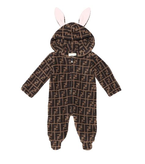 fendi newborn clothes|fendi raincoat child.